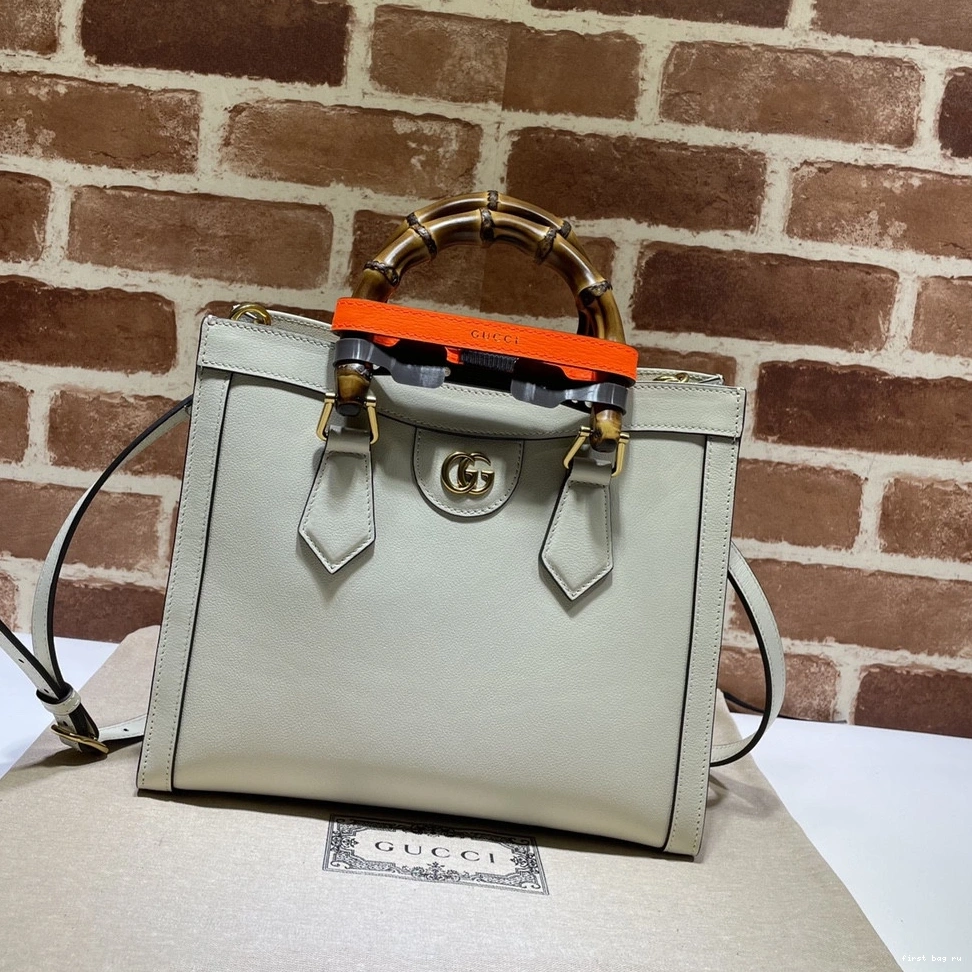 First bag ru Diana small tote Gucci bag 0722
